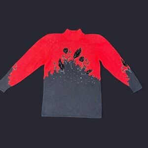 80’s Vintage Sweater Silk Angora Size M​